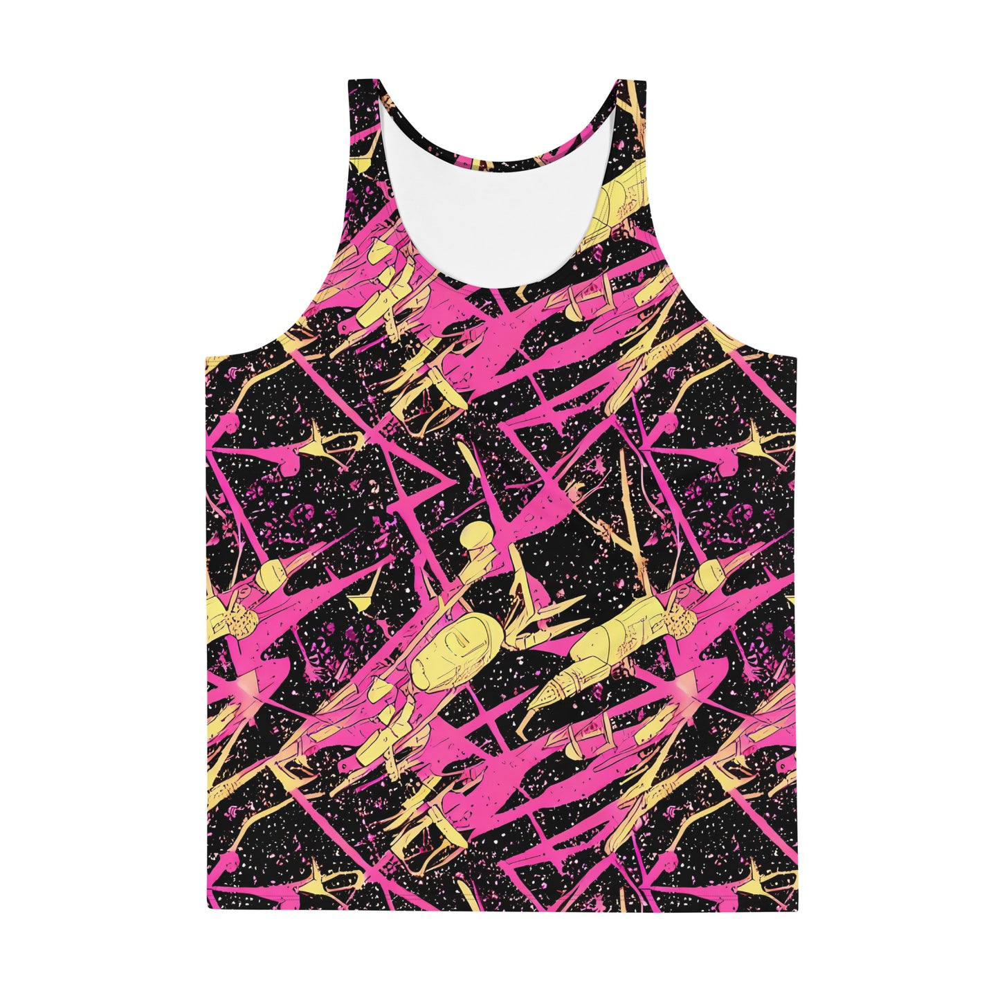 Men's Tank Top - Galaxy Graffiti