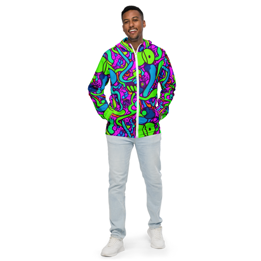 Men's Windbreaker - Funky Vortex