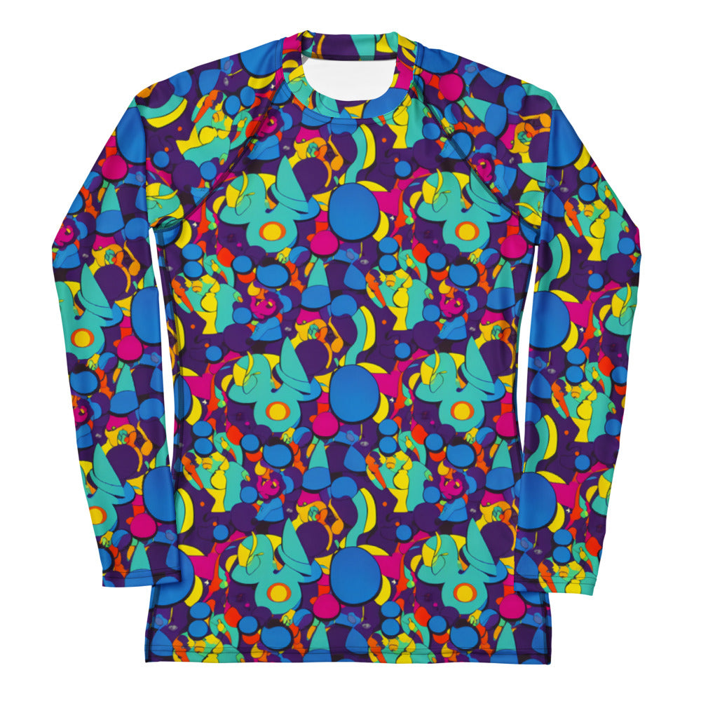 Women's Rash Guard - Psychedelic Harmony