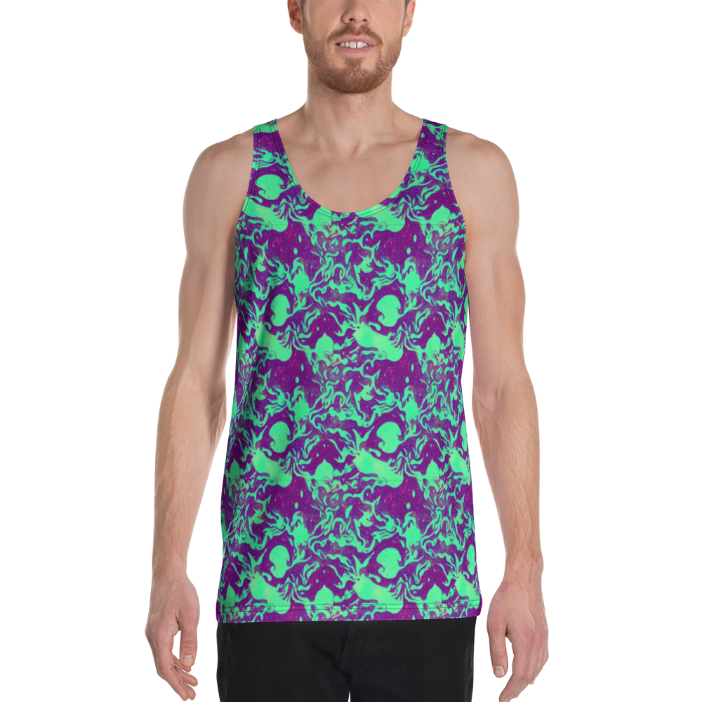 Men's Tank Top - Alien Ripples