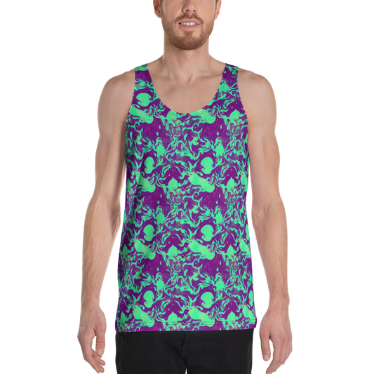 Men's Tank Top - Alien Ripples