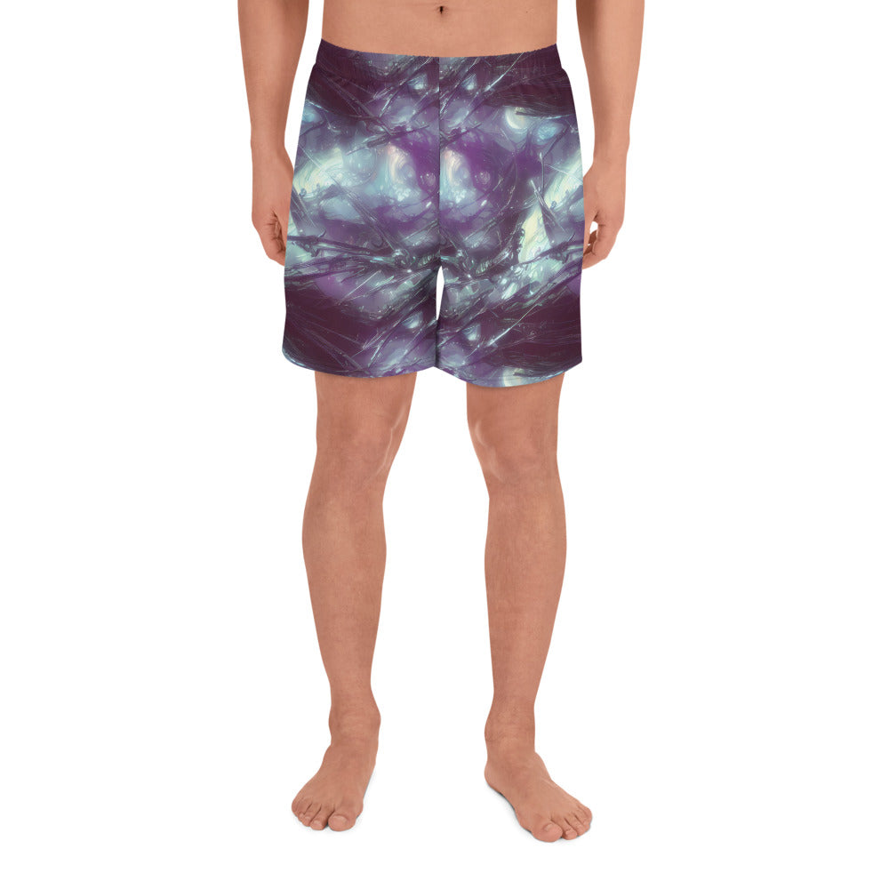 Men's Athletic Shorts - Nihei Shimmer