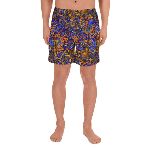 Men's Athletic Shorts - Mantegna Swirl