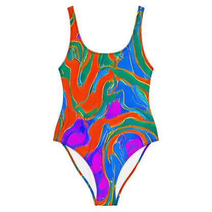 One-Piece Swimsuit - Childish Strokes
