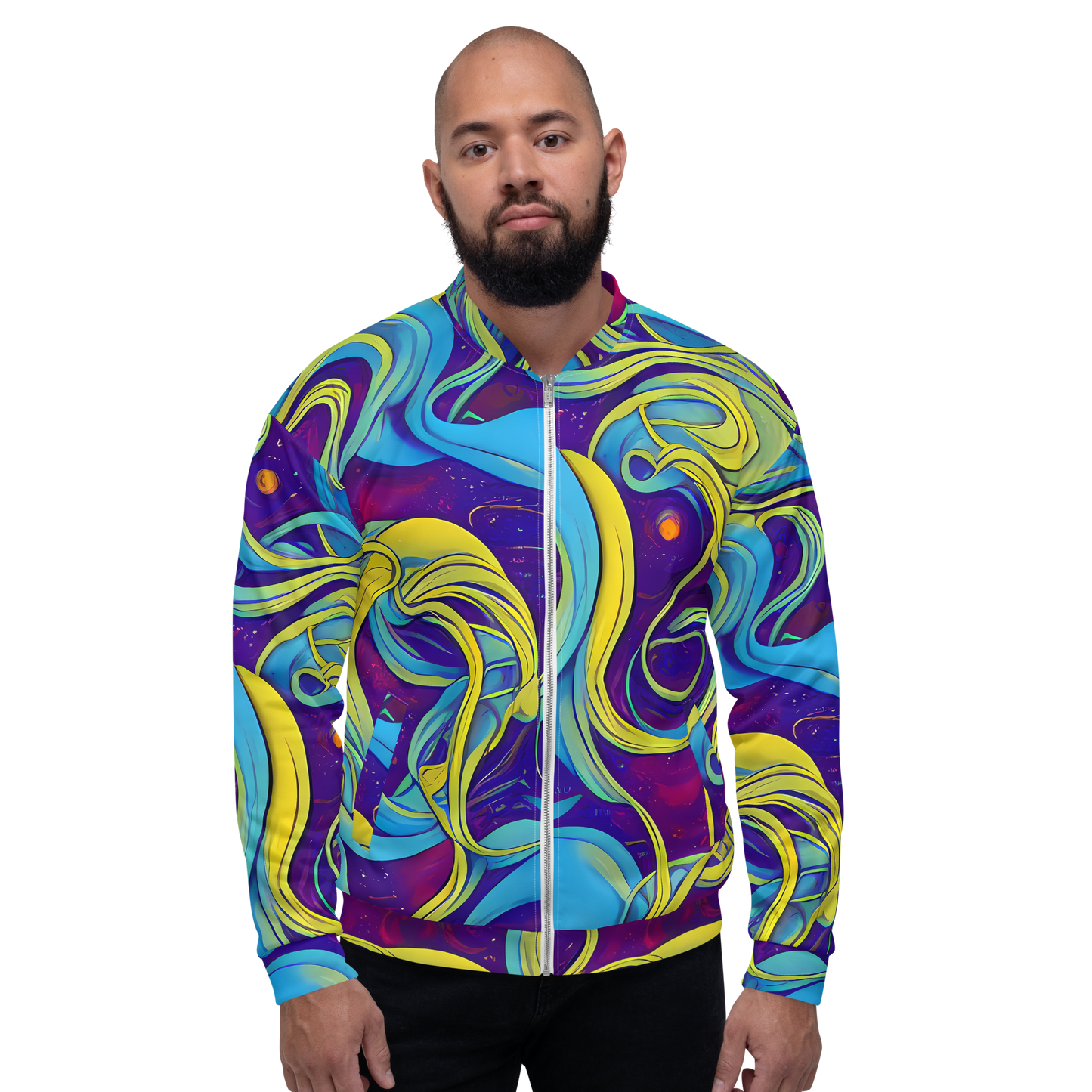 Bomber Jacket - Stellar Swirls