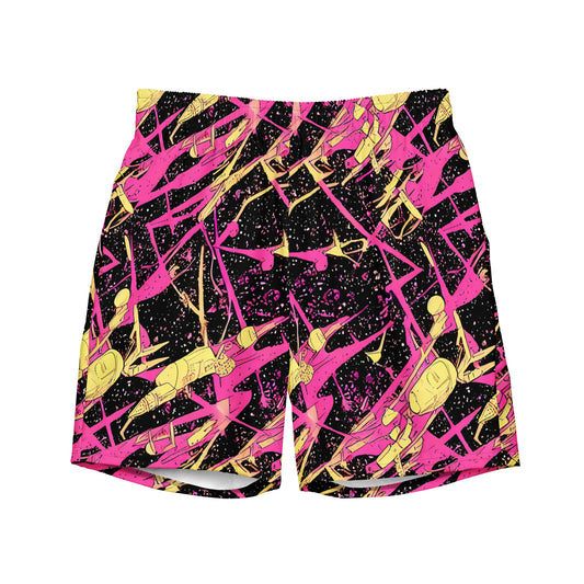 Swim Trunks - Galaxy Graffiti