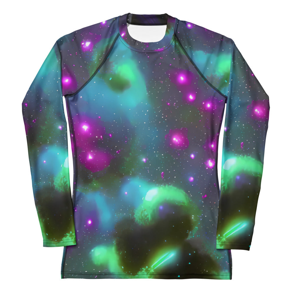 Women's Rash Guard - Interstellar Haze