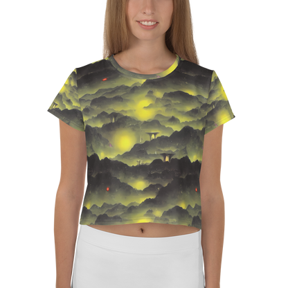 Women's Crop Tee - Spectral Isle