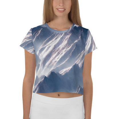 Women's Crop Tee - Frosted Zenith