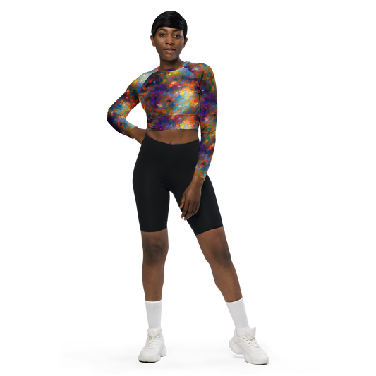 Long Sleeve Crop Top - Ephemeral Fantasy