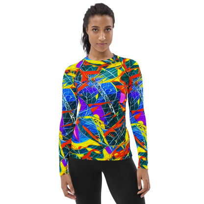 Women's Rash Guard - Arkhipov Waves