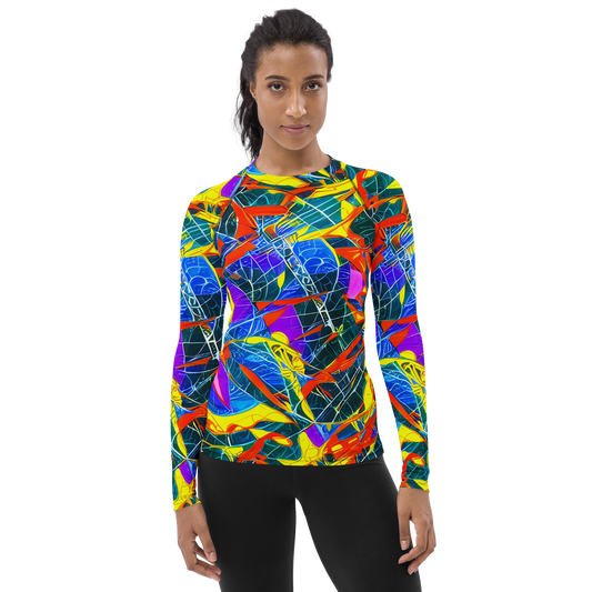 Women's Rash Guard - Arkhipov Waves