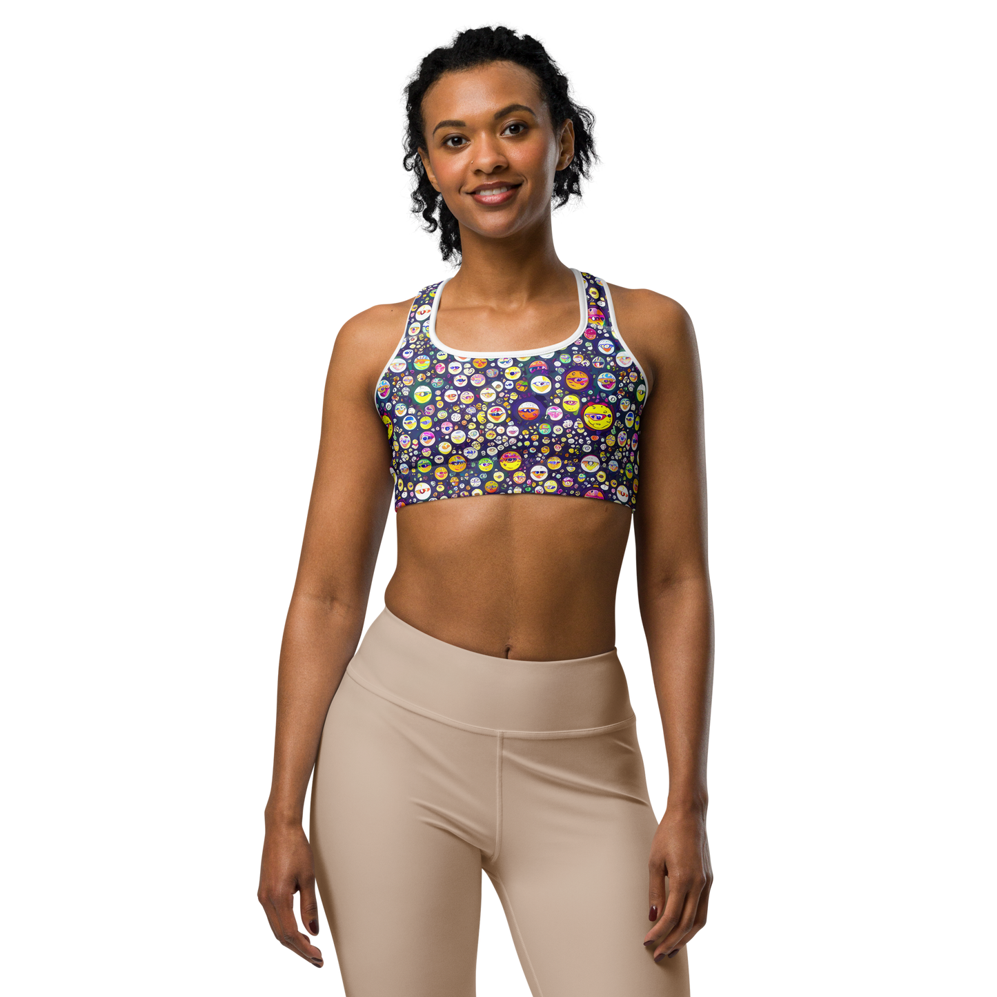 Sports Bra - Whimsical Eyescape