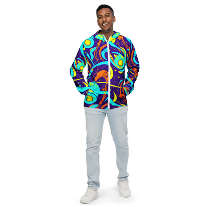 Men's Windbreaker - Stellar Swirl