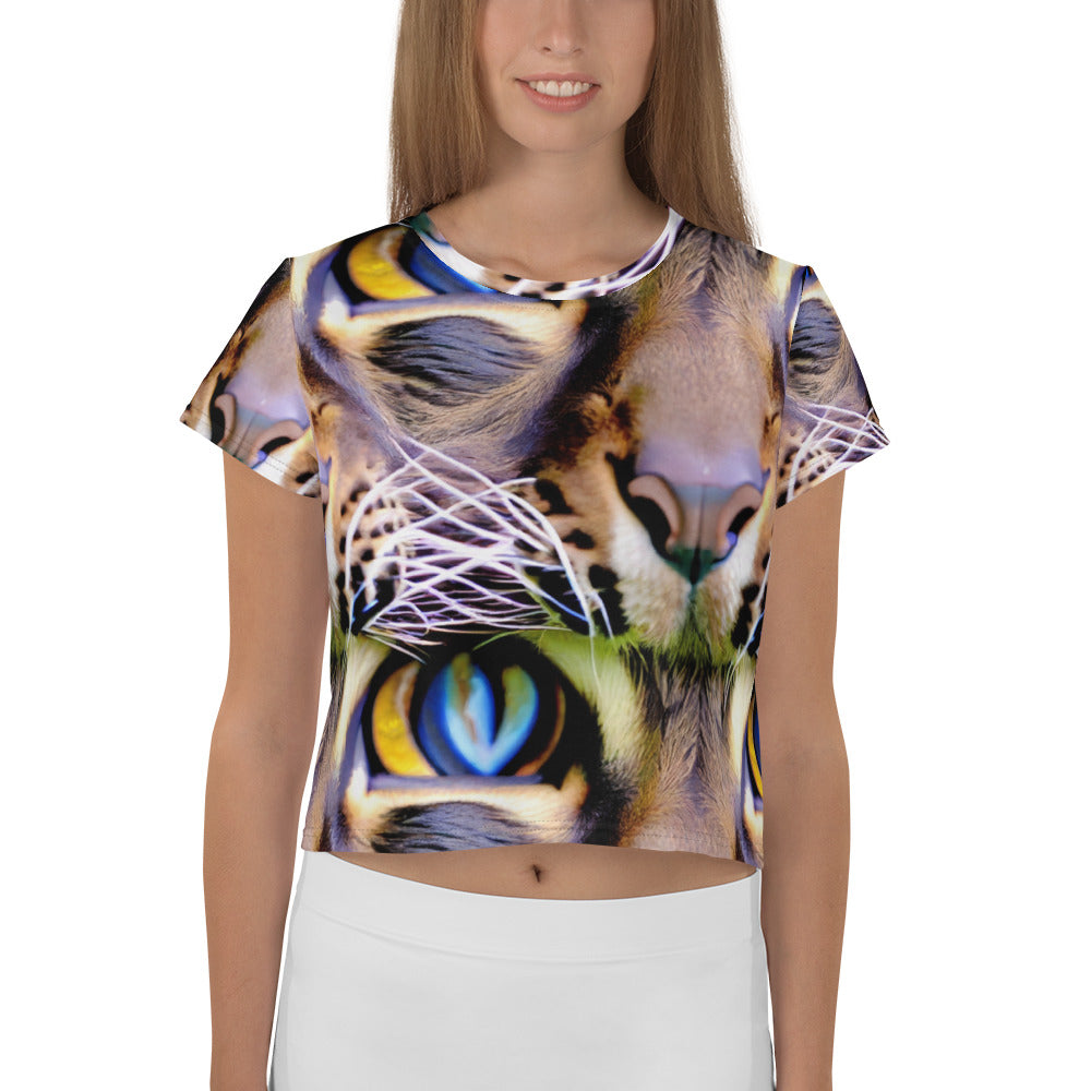 Crop Tee - Eye of the Wild