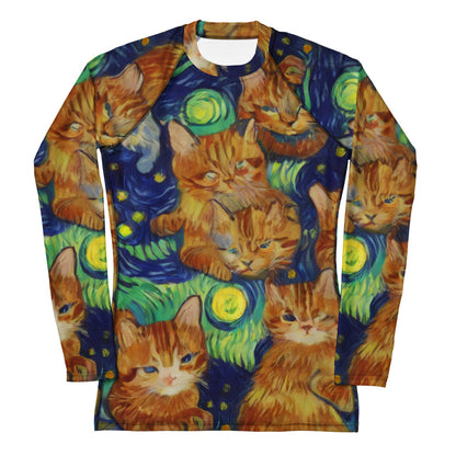 Women's Rash Guard - Celestial Claws