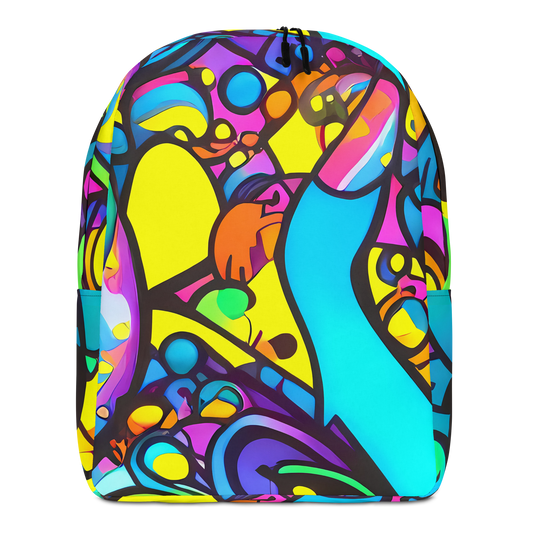 Minimalist Backpack - Kaleidoscopic Flow