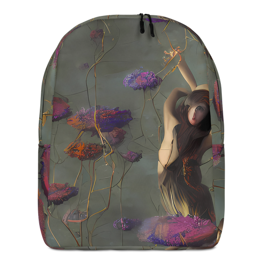 Minimalist Backpack - Ethereal Bloom