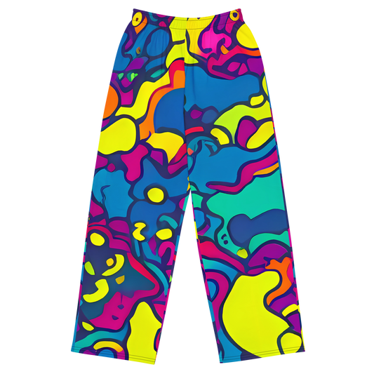 Wide-Leg Pants - Colorful Chaos