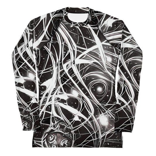 Women's Rash Guard - Twilight Vortex