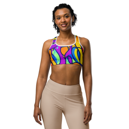 Sports Bra - Kaleido Fish