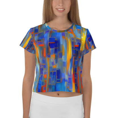 Women's Crop Tee - Neoplastique Flow