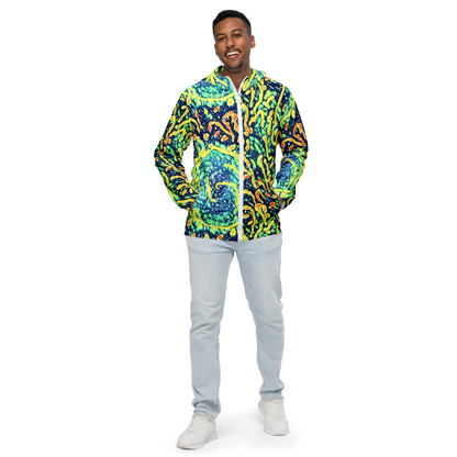 Men's Windbreaker - Vortex Glow