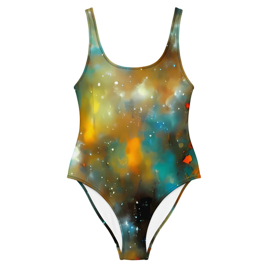 One-Piece Swimsuit - Abstract Tapestries