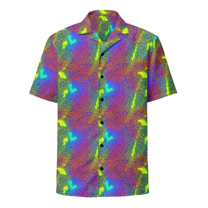 Button Shirt - Prismatic Web