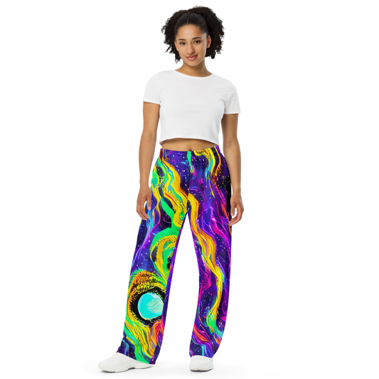 Wide-Leg Pants - Jackson Swirl