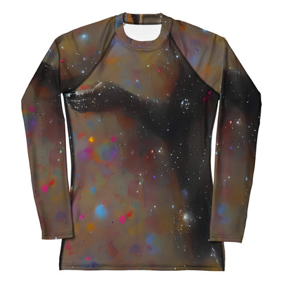 Women's Rash Guard - Kohn Confetti