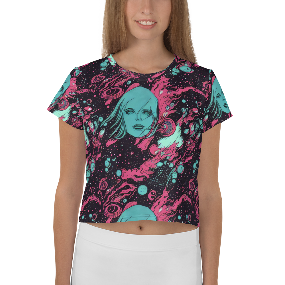 Women's Crop Tee - Spectral Dreamer