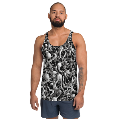 Men's Tank Top - Fluid Monochrome