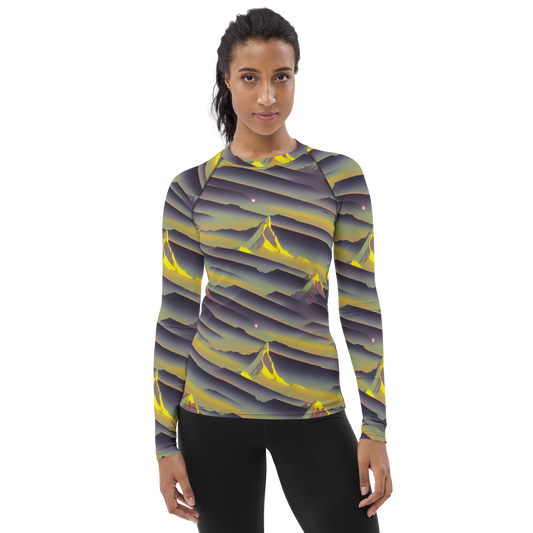 Women's Rash Guard - Surreal Summit