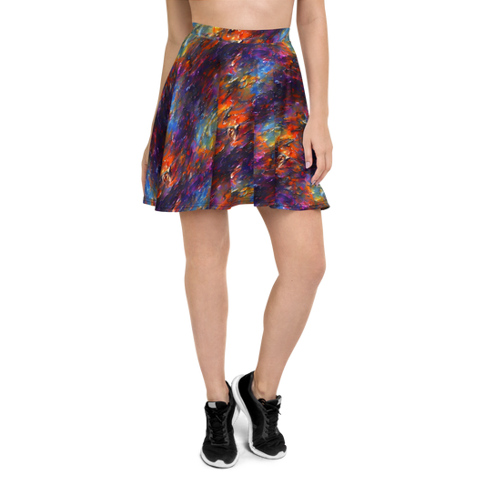 Skater Skirt - Auroral Ripples