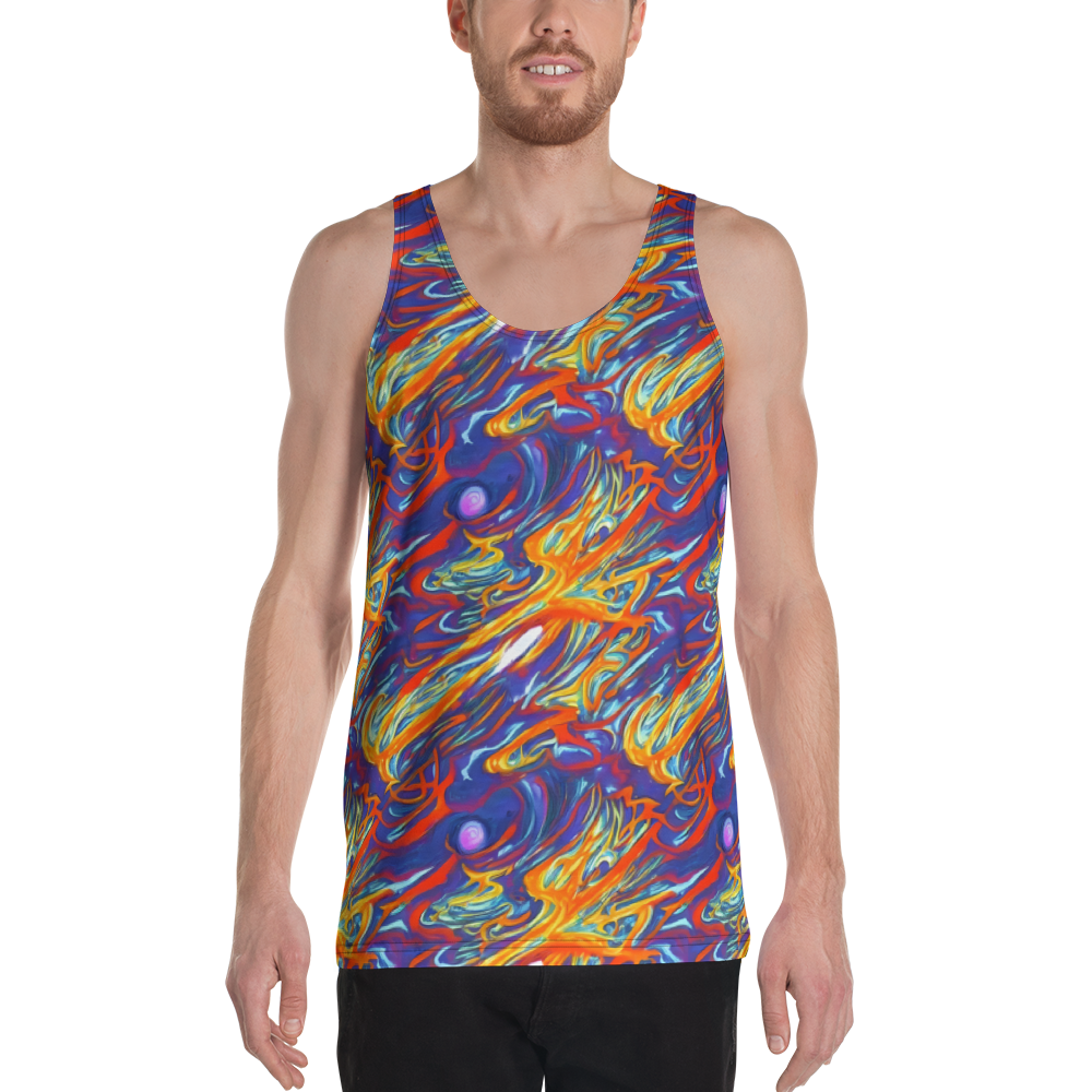 Men's Tank Top - Galactic Ember
