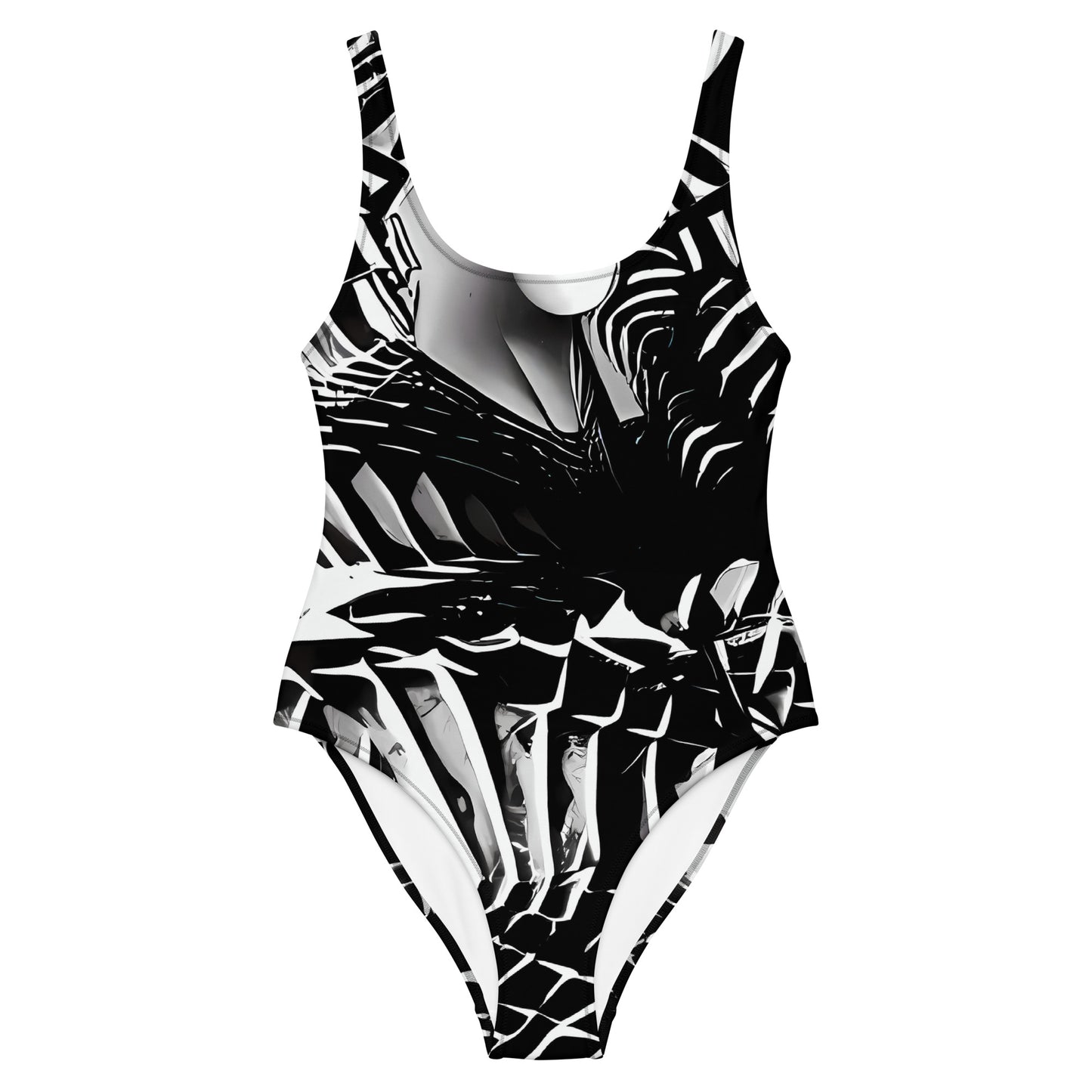 One-Piece Swimsuit - Illusion Vortex
