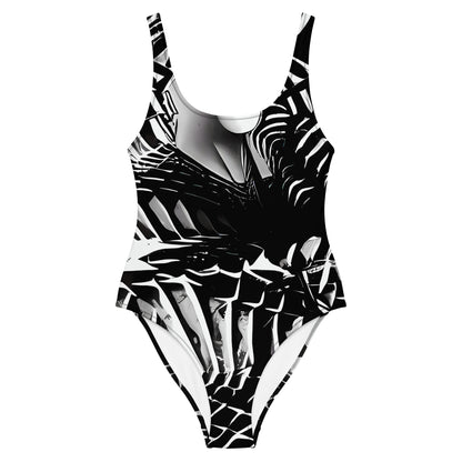One-Piece Swimsuit - Illusion Vortex