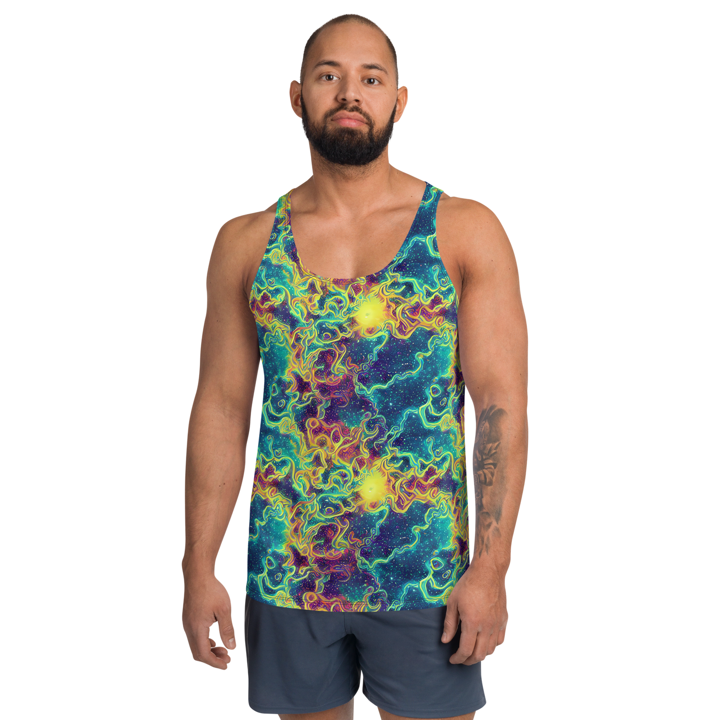 Men's Tank Top - Echoed Pulses