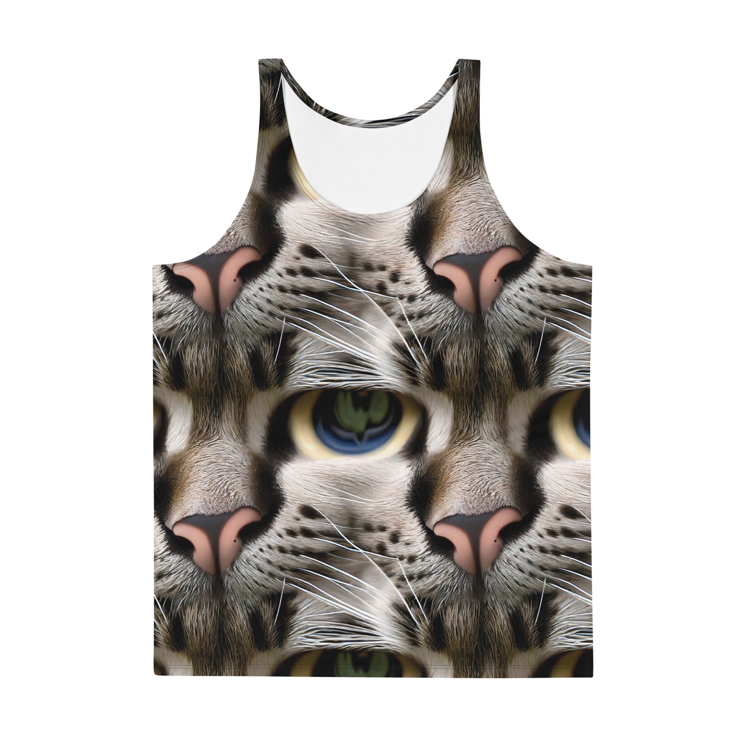 Men's Tank Top - Feline Mirage
