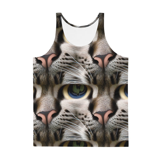 Men's Tank Top - Feline Mirage
