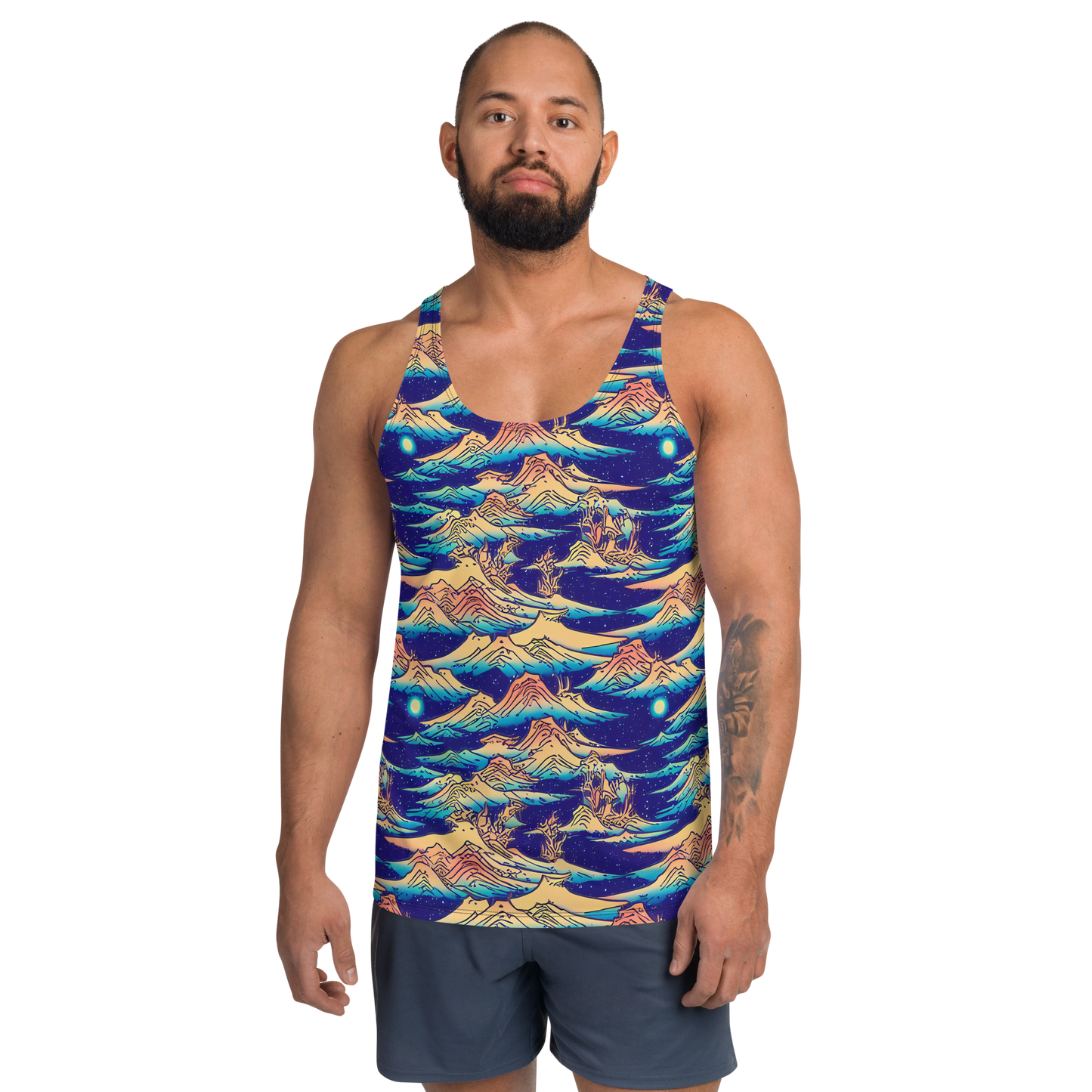 Men's Tank Top - Mystical Mountain Mirage