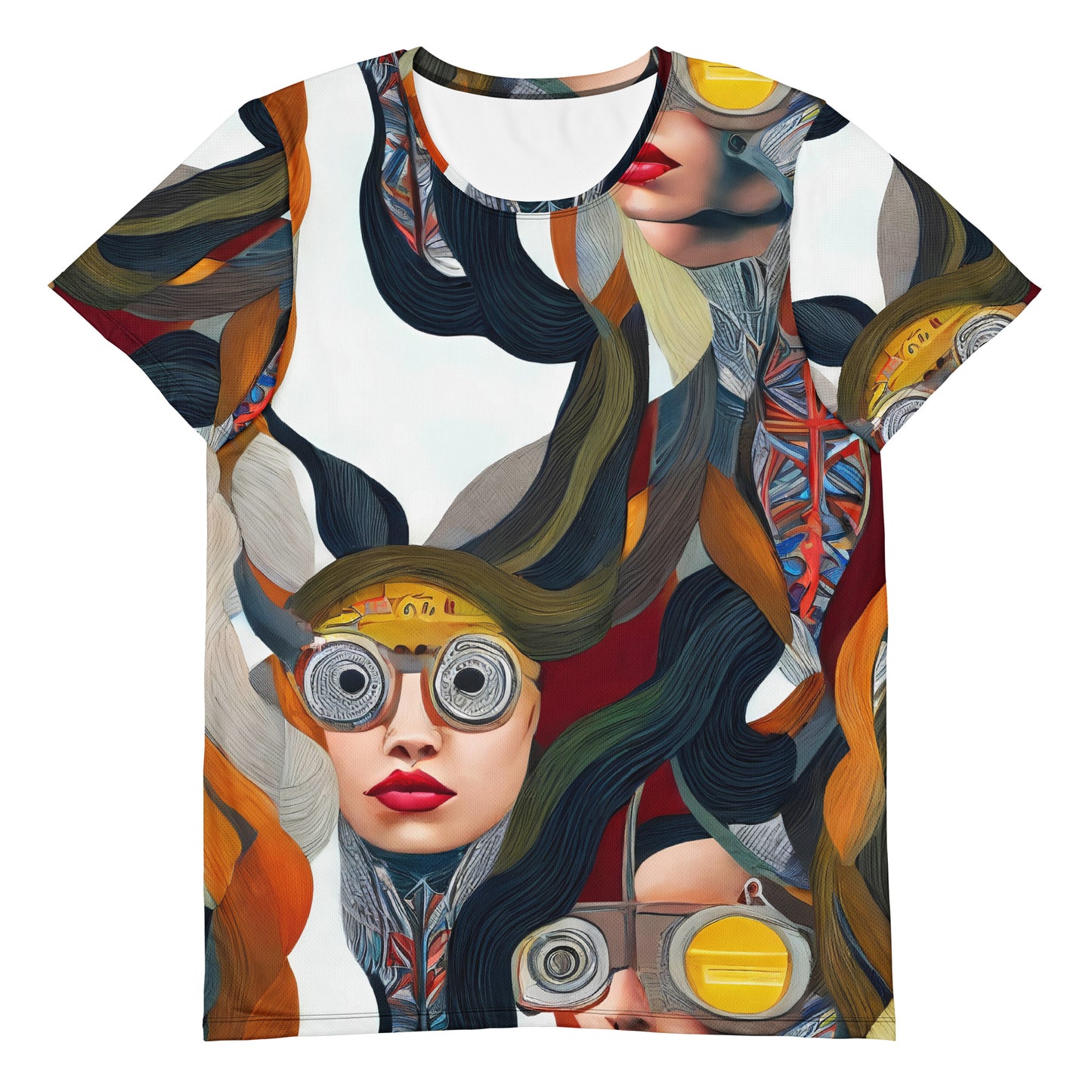 Men's Athletic T-Shirt - Analog Dreams