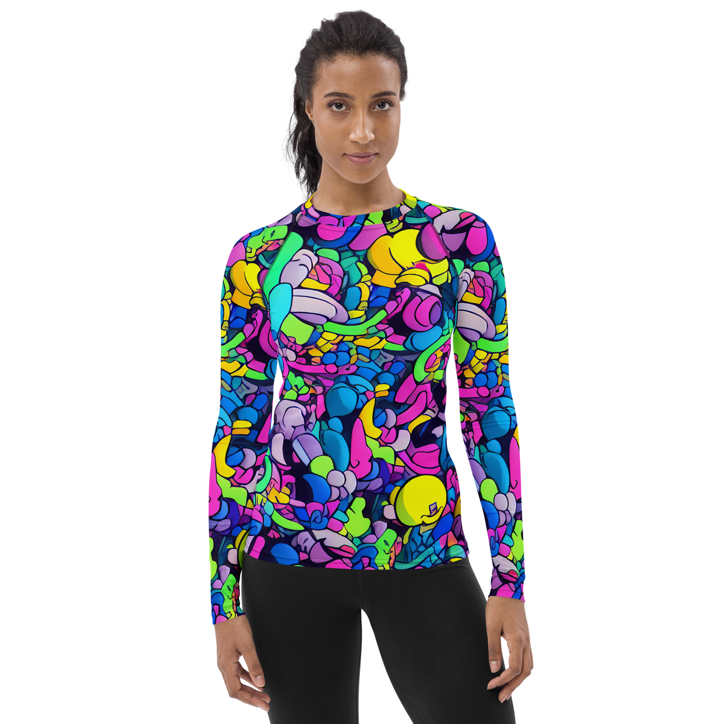 Women's Rash Guard - Radiant Revelation