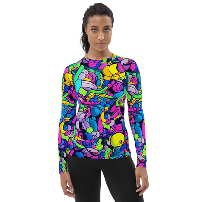 Women's Rash Guard - Radiant Revelation