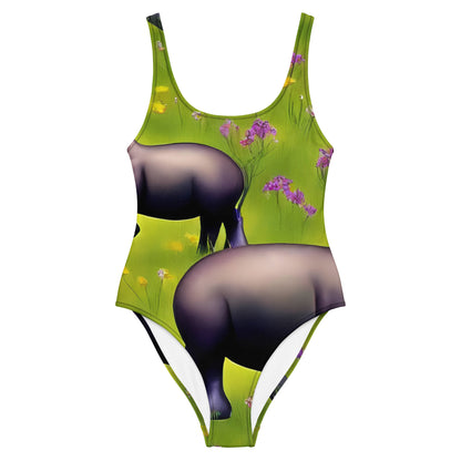 One-Piece Swimsuit - Verdant Safari