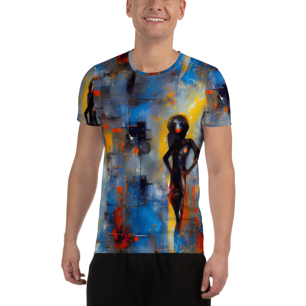 Men's Athletic T-Shirt - Neoblock Fusion