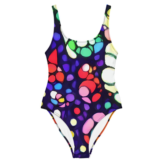 One-Piece Swimsuit - Bubble Fantasia