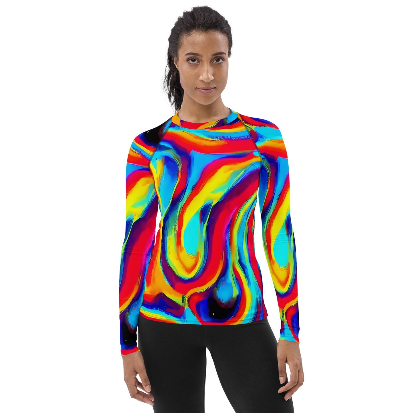 Women's Rash Guard - Stael Swirls