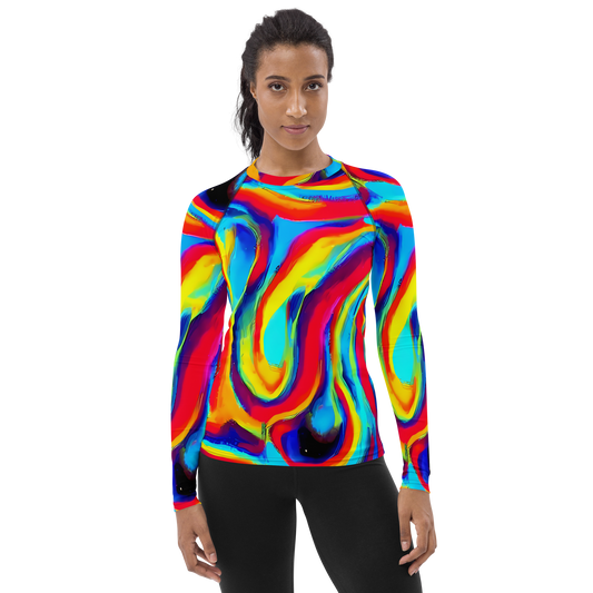 Women's Rash Guard - Stael Swirls